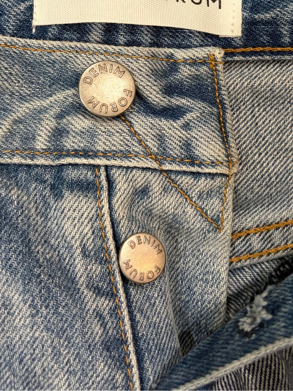 Aritzia DENIM FORUM The Joni High Rise Loose Jeans Size 32 - Picture 7 of 14